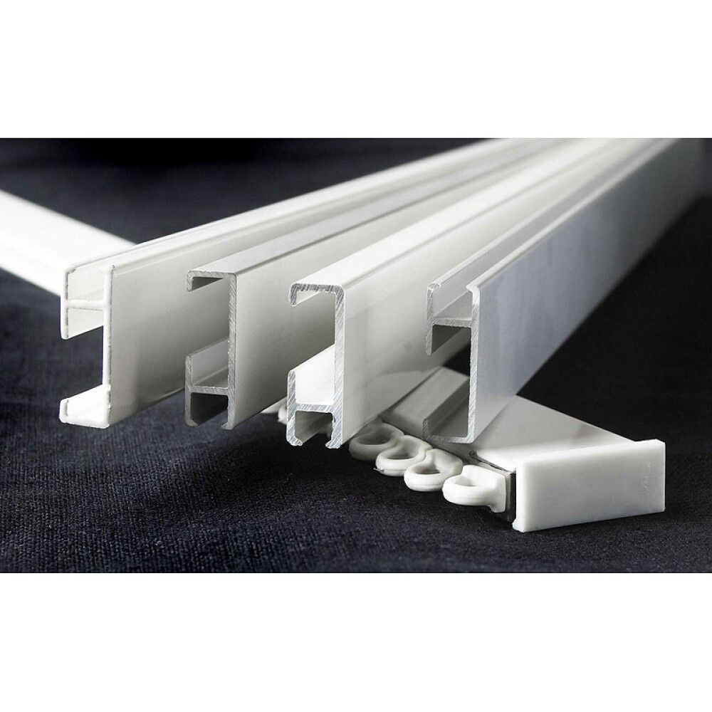 GARDINSKINNE KIRSCH ELITE HVIT 175 CM