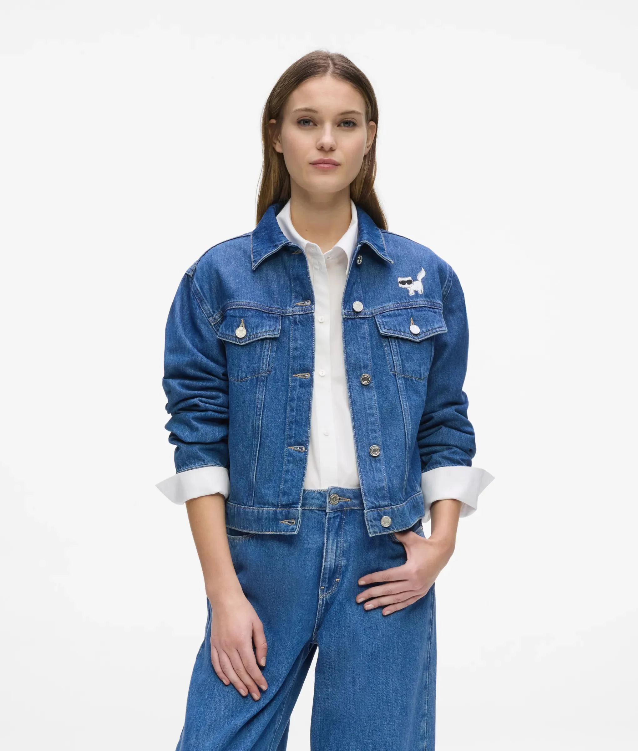 Veste en denim Ikon Choupette