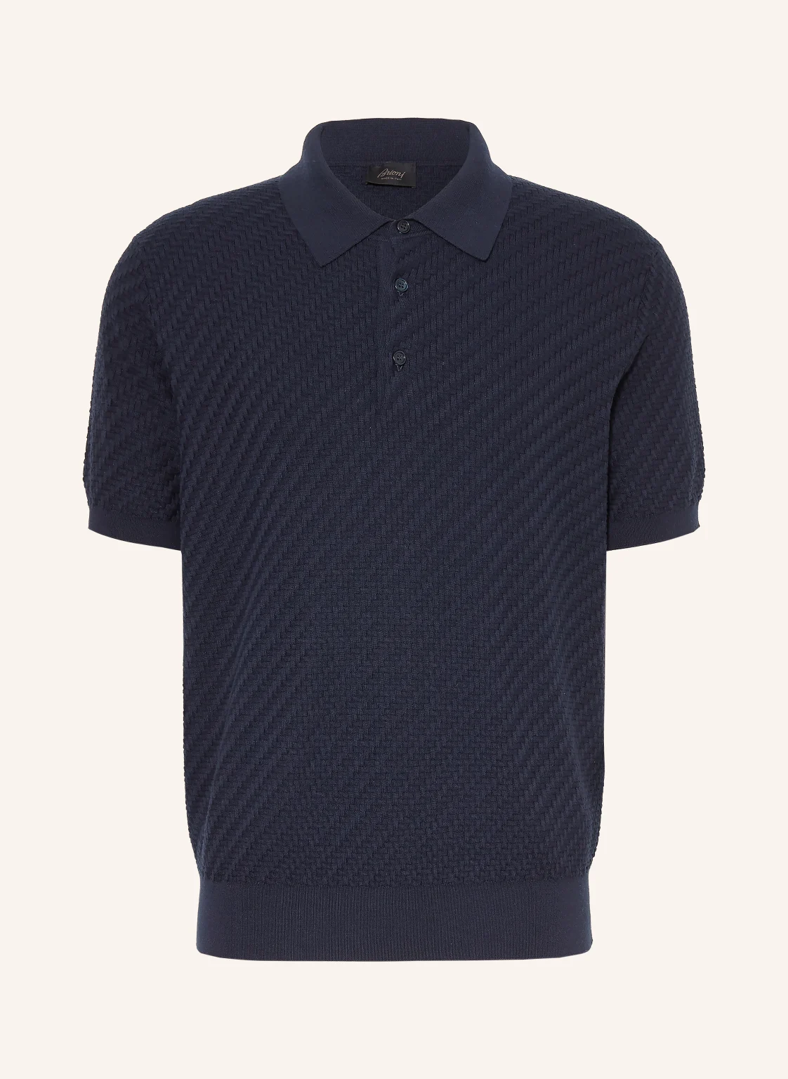 Brioni Strick-Poloshirt