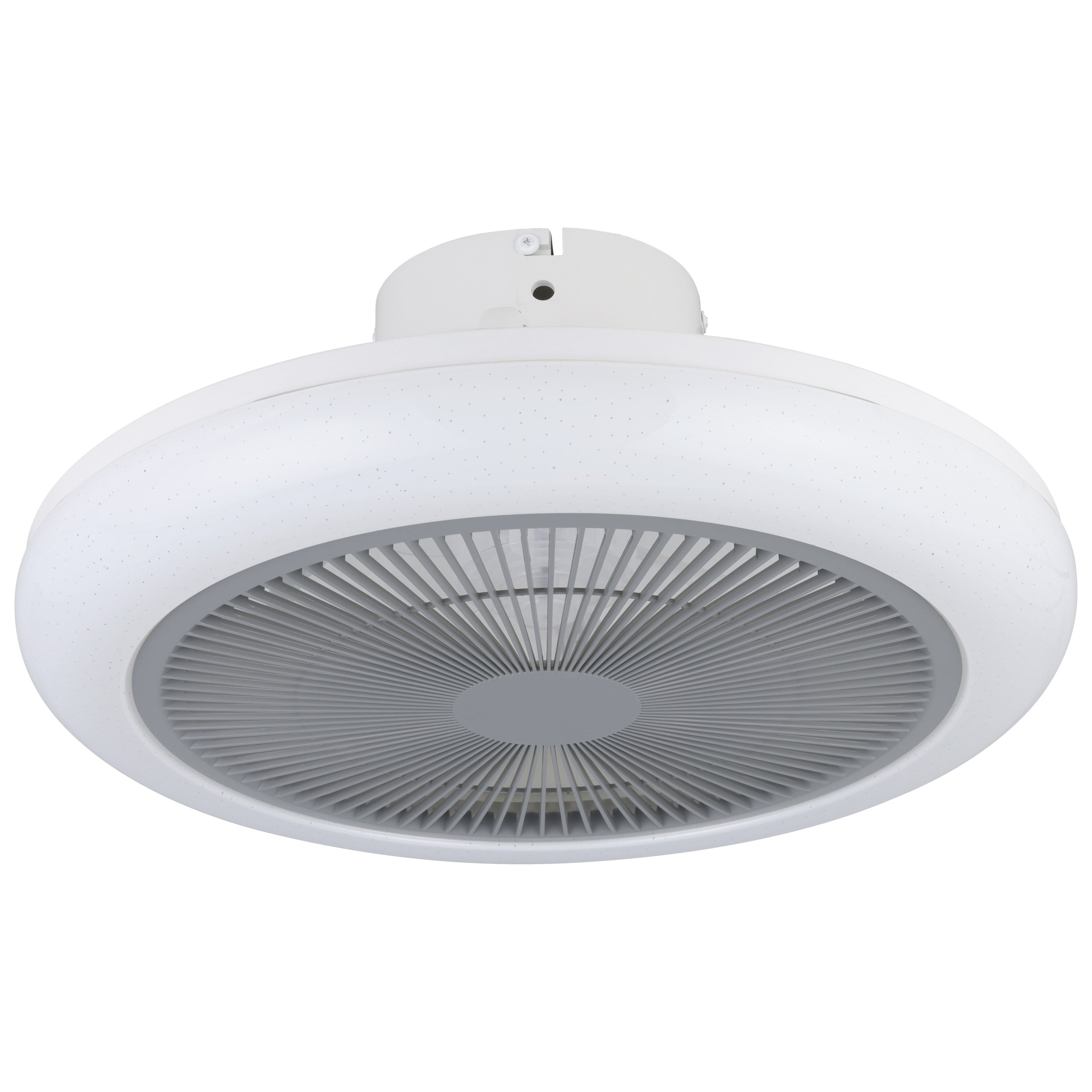 EGLO plafondlamp met ventilator Kostrena - led-cct - wit/grijs