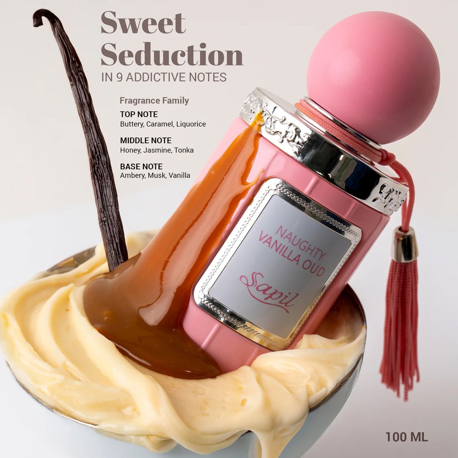 Sapil Naughty Vanilla Oud Unisex EDP 100ml