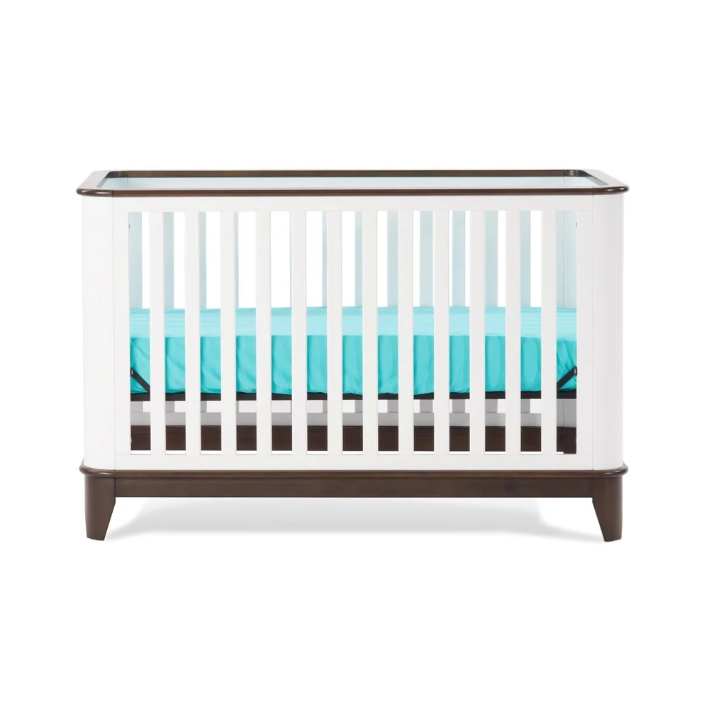 Child Craft Studio 4-in-1 Convertible Crib Matte White/Slate