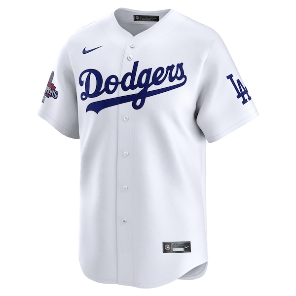 Los Angeles Dodgers Nike 2024 World Series Champions Home Limited Jersey - White
