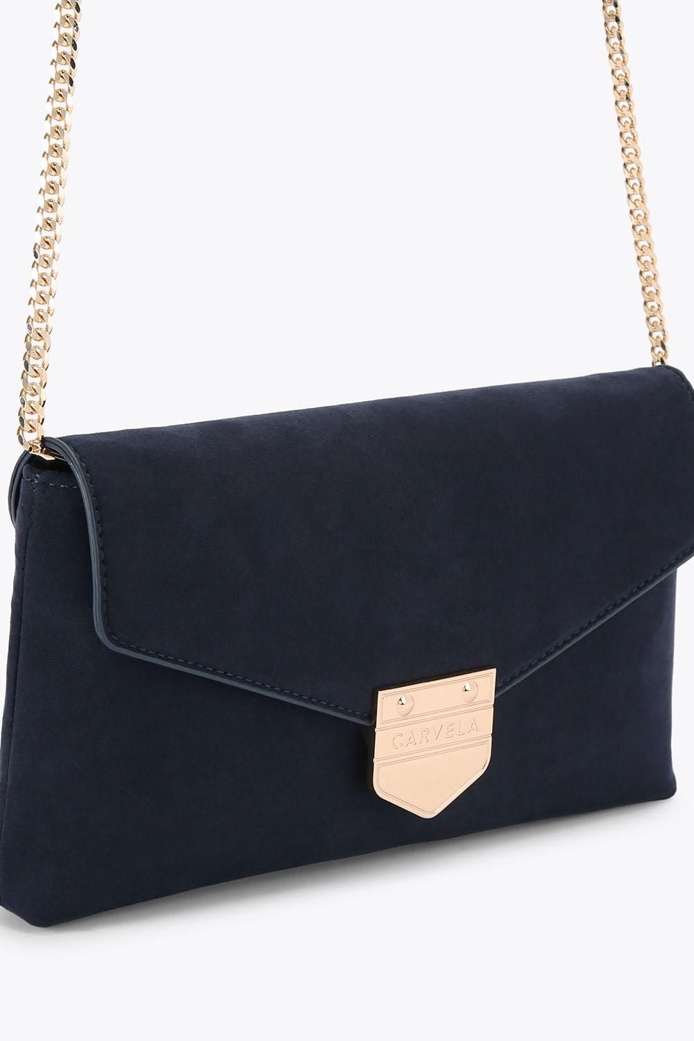 Carvela Maria Envelope Clutch' Suedette Bag