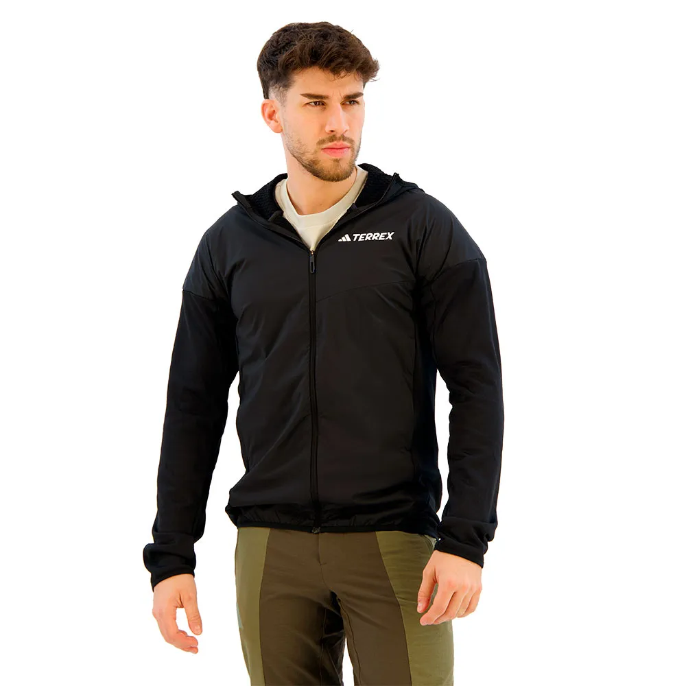 adidas Terrex Xperior Climawarm  Wind Light full zip fleece