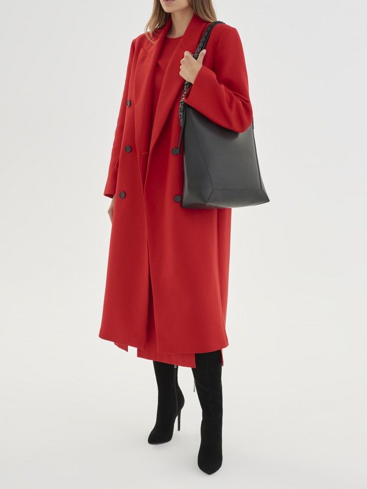 Ladies' black high boots