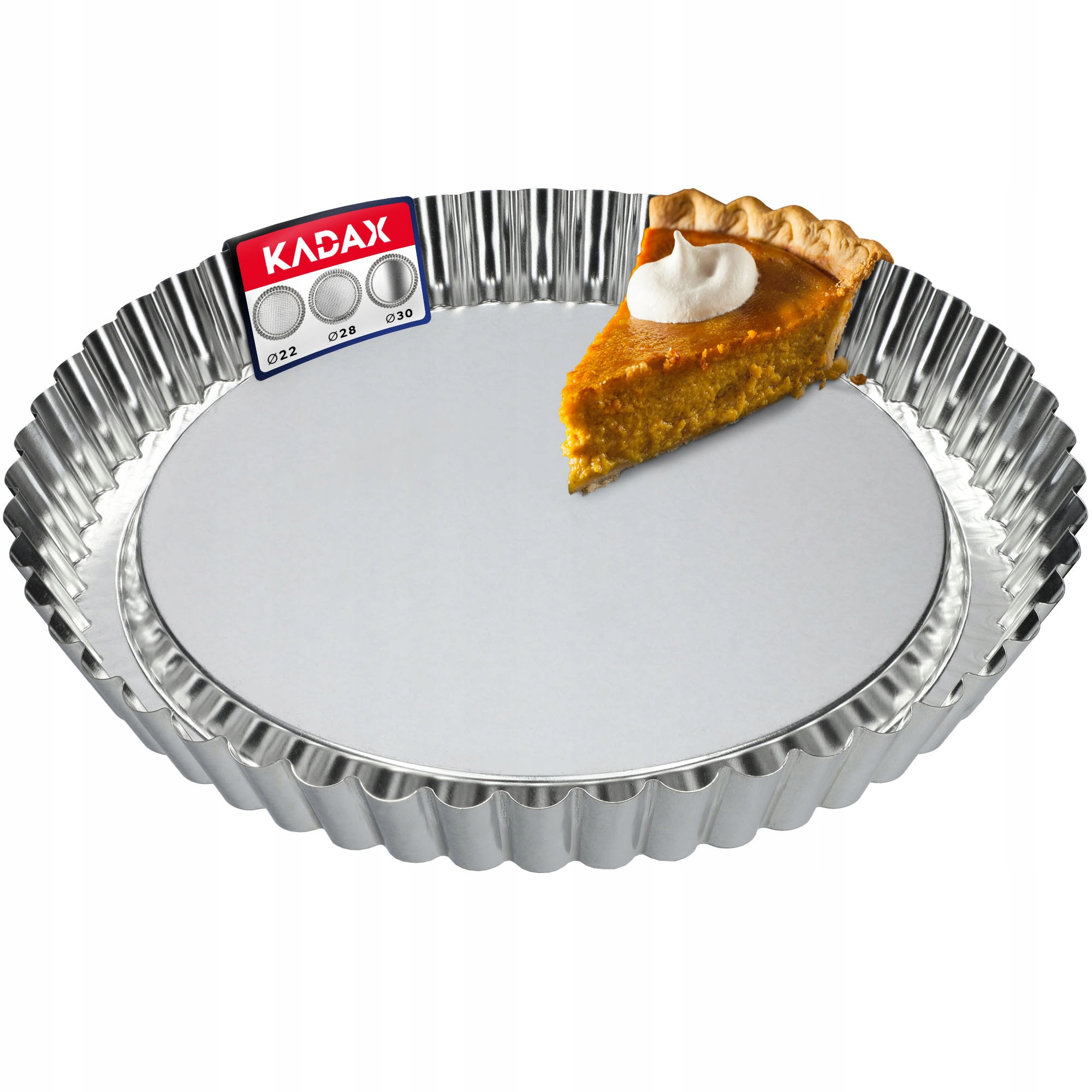Blacha Okrągła Forma Do Pieczenia Tarty Ciast 30cm