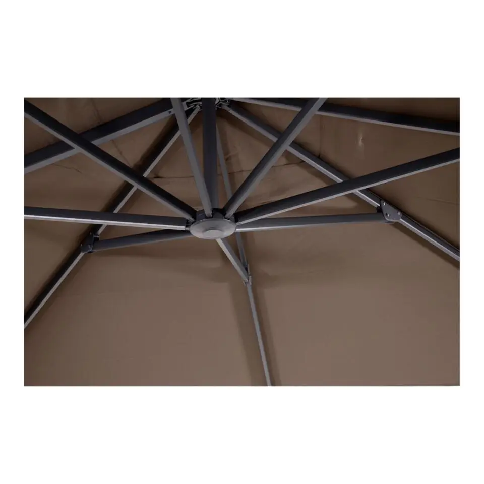 Les - Zweefparasol Taurus &Oslash;3,5mtr - taupe