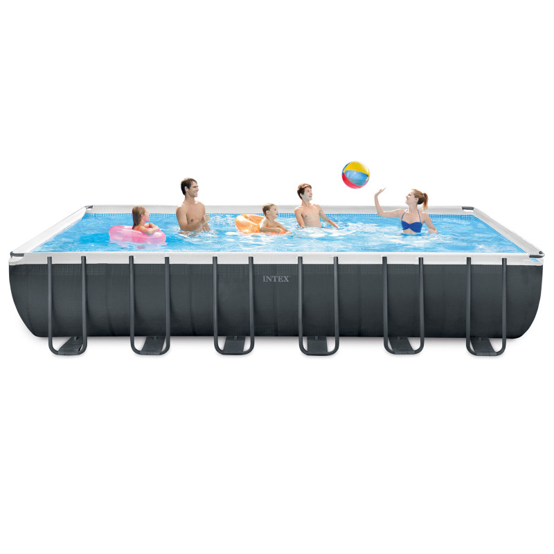 Piscine Ultra Frame avec filtre à sable 7,32 x 3,66 x 1,32 m INTEX