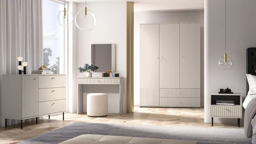 Komoda ELLEN 120 1D3S kaszmir