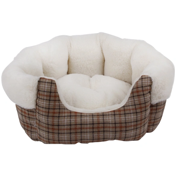 Heimtierbett, braun/beige