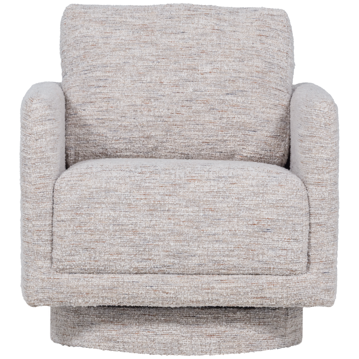 WOOOD draaifauteuil Oska - Melange Stof - Naturel - 64x78x79