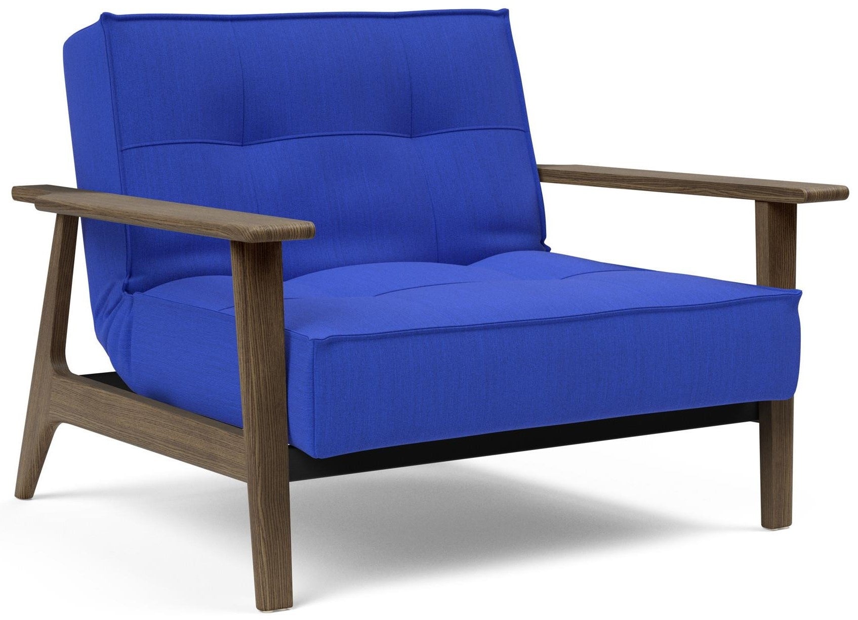 Innovation Splitback Fauteuil Ultramarine   Gerookt Eiken