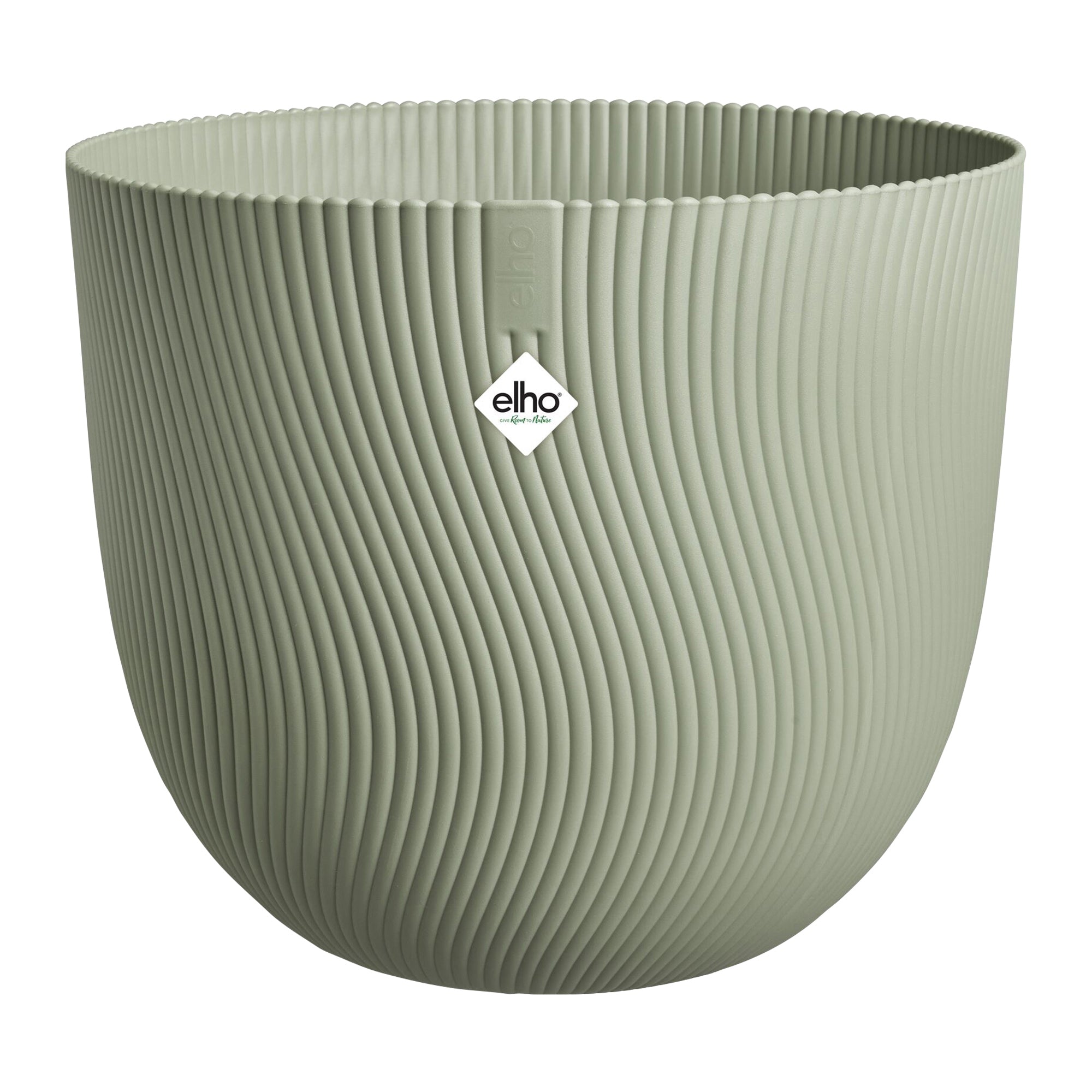 Elho Sereh Rond - Groen - L 30 x B x H 25 cm - Binnen en Buiten - 100%