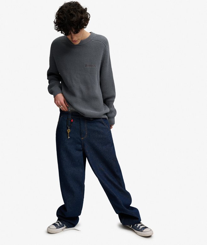 Bench Ribbed Boxy Jumper