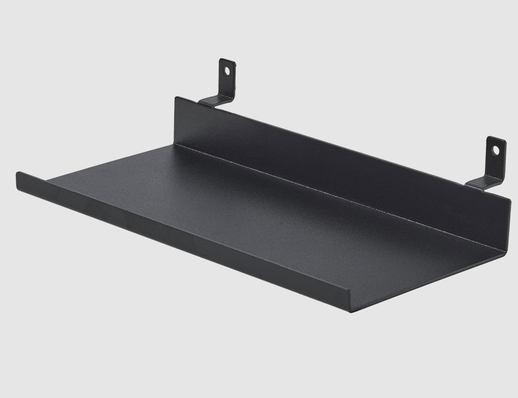 Regalboden Acoustic Board Schwarz, 20x10x4,4cm