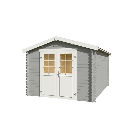 Gartenhaus »Norah«, BxHxT: 307,2 x 233,7 x 400 cm (Außenmaße inkl. Dachüberstand), Holz