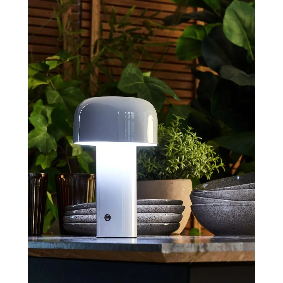 BESOS - Tafellamp - Wit - IJzer