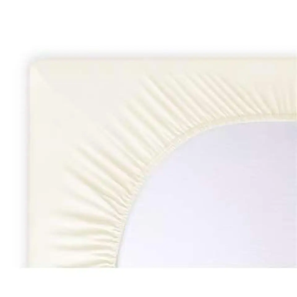 Byrklund - Hoeslaken Jersey - 90x200 cm - Off White