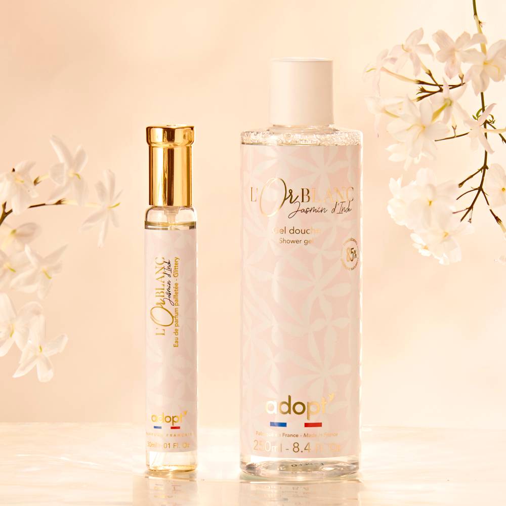 L'Or BlancCOFFRET 30ML   GEL DOUCHE RECTANGLE 250 ml