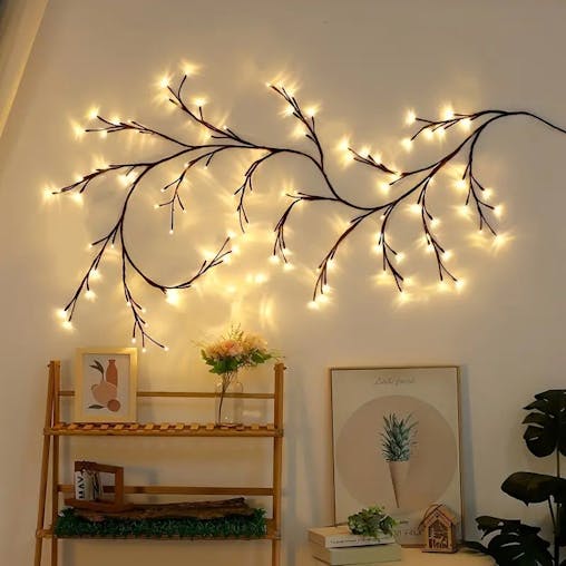 NNETM USB-Powered Tree Branch Decoration - Christmas Night Light