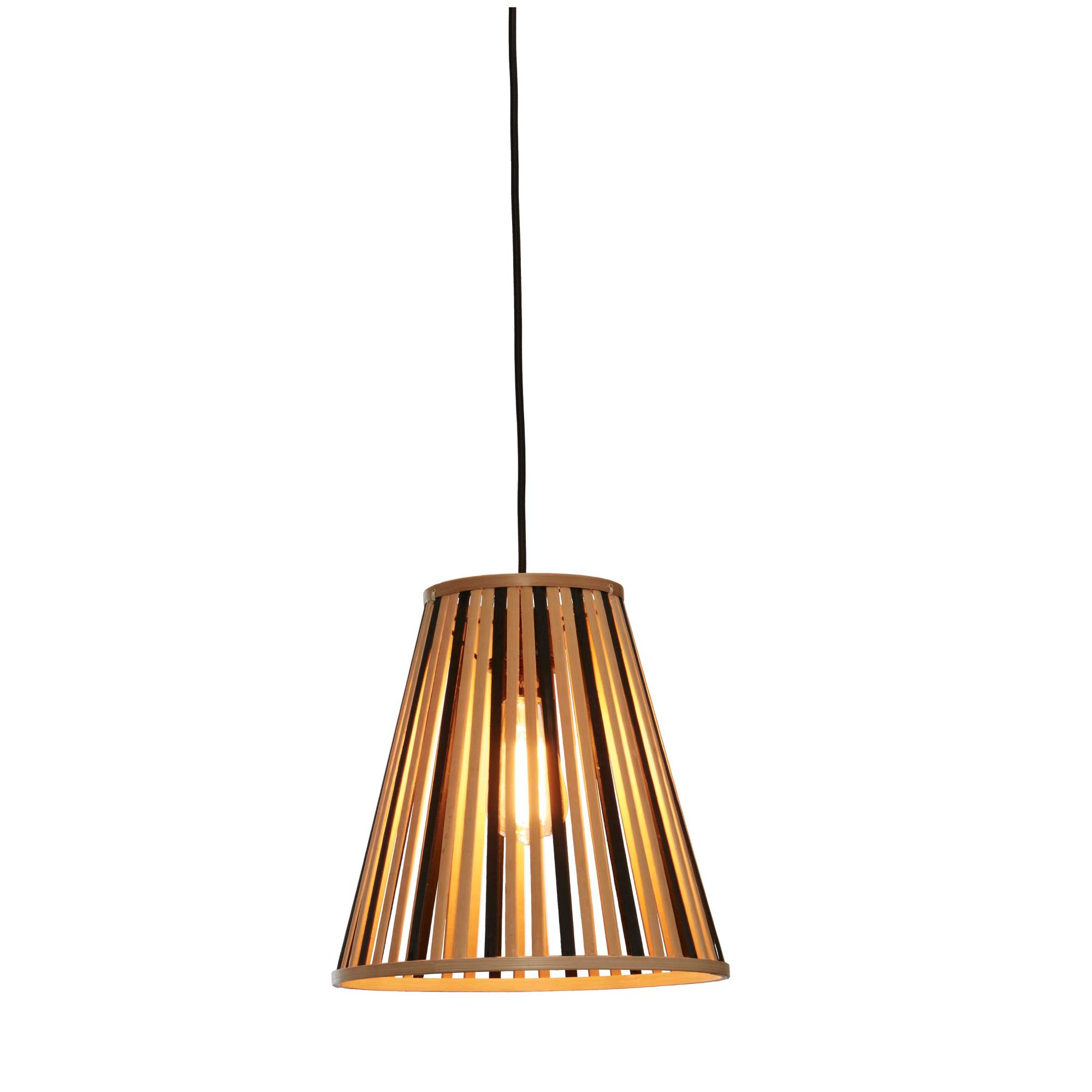 GOOD&MOJO hanglamp Merapi - bruin - Ø30cm
