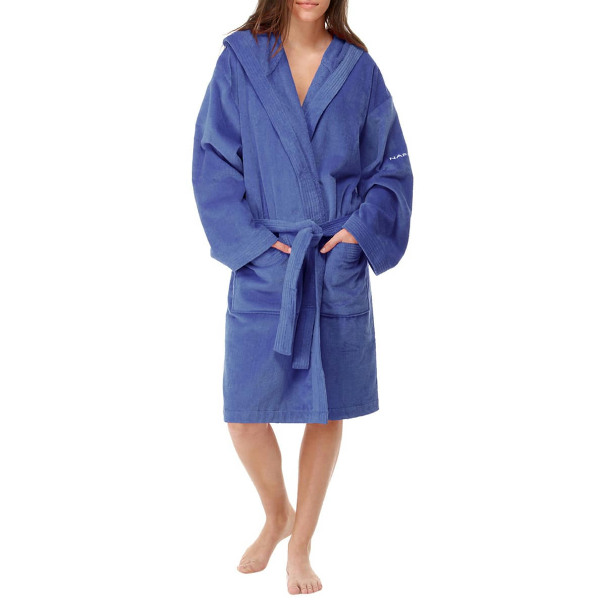 CASUAL P - Peignoir mixte - coton 380 g/m2 cobalt S-M