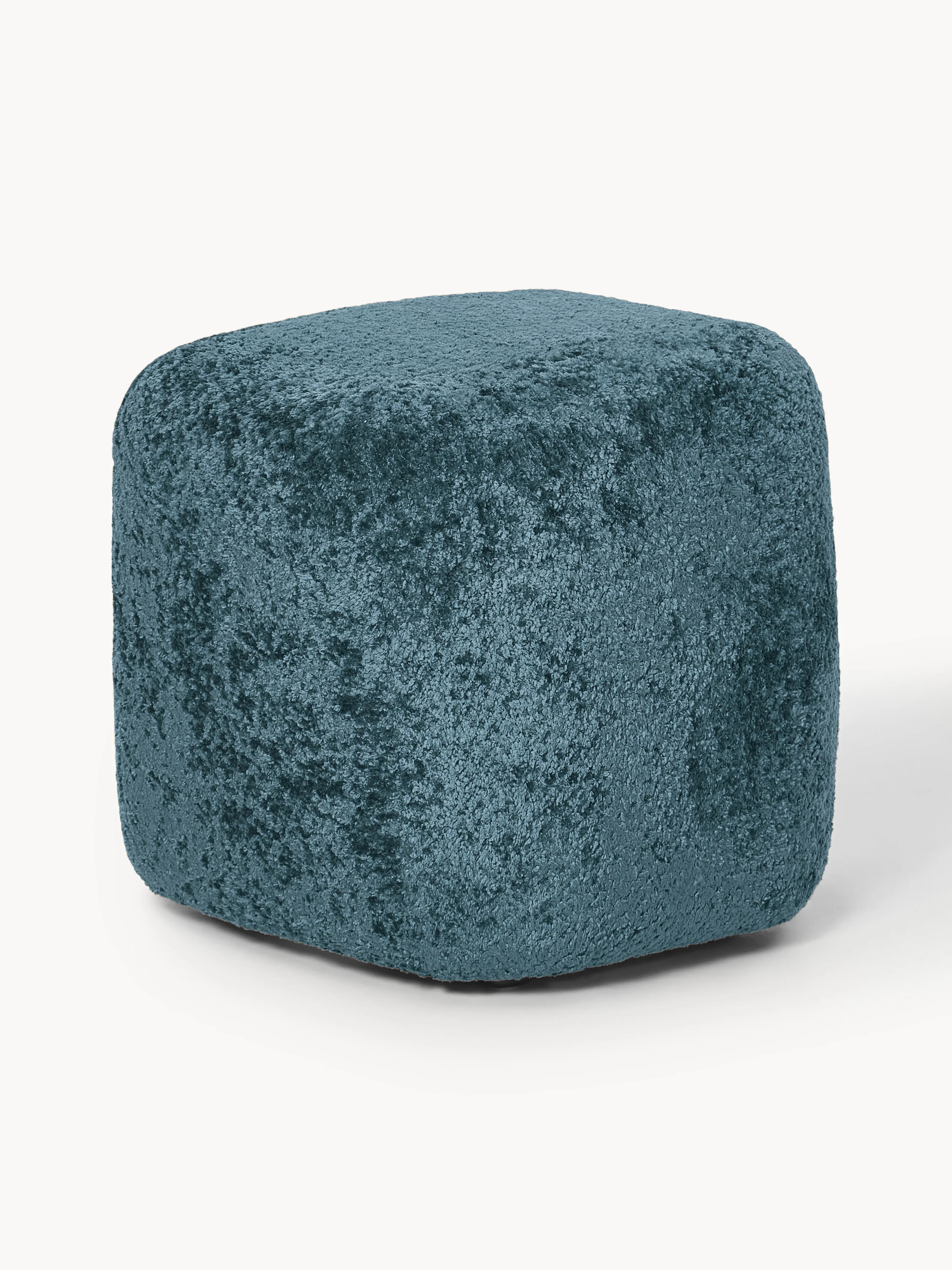 Hohe Ottomane Wolke aus Teddy-Bouclé