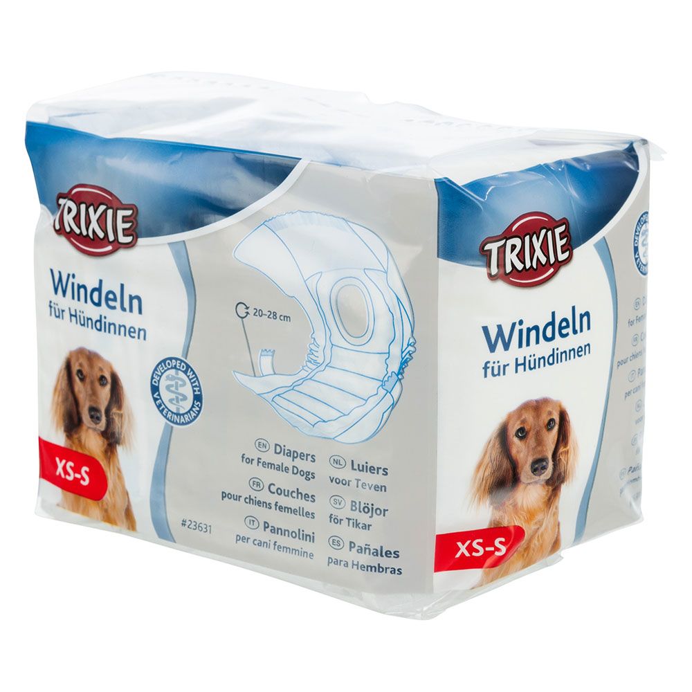Trixie nappies for female dogs