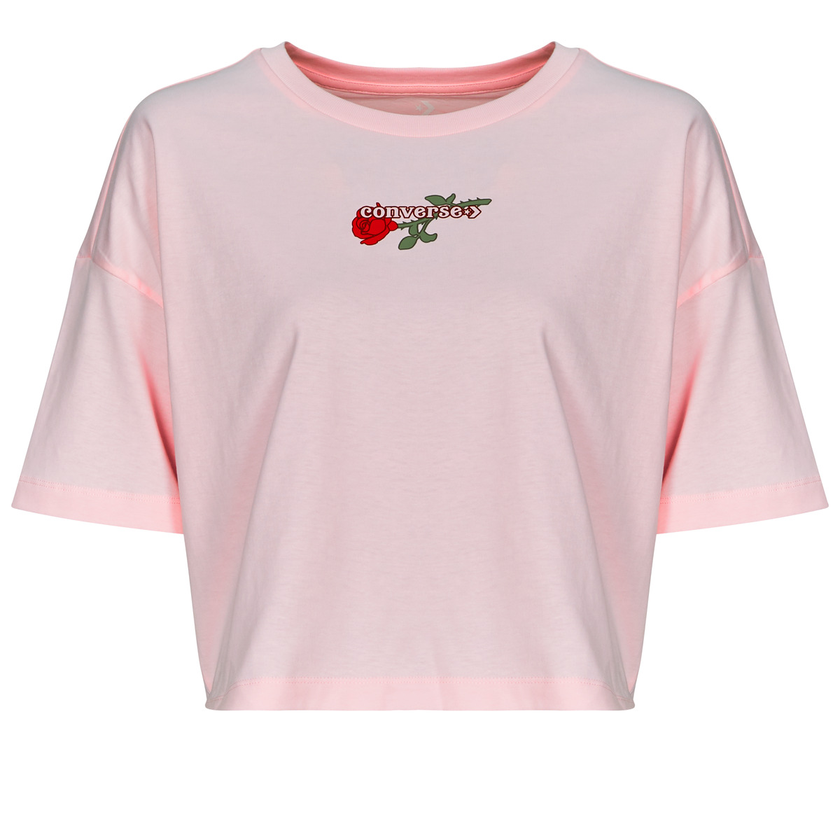 Converse - TLMN VDAY CROP OS TEE - Pink