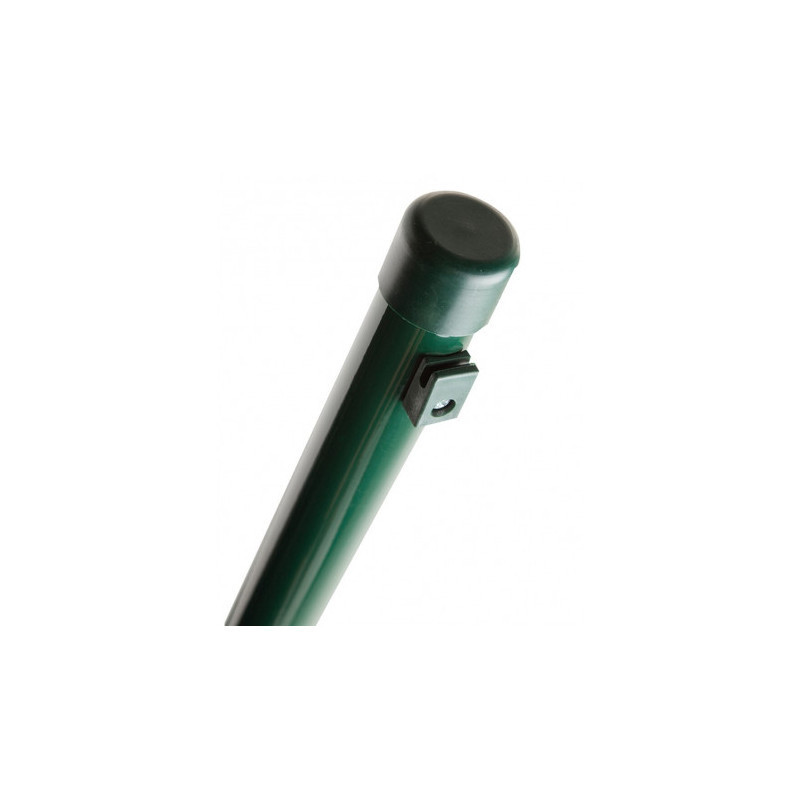 Poteau tubulaire avec 3 guide-fils vert Ø 40 mm x 175 cm GIARDINO