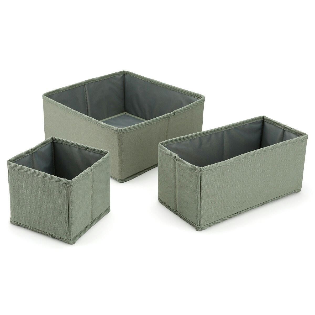 Lot de 6 boites de rangement Odani