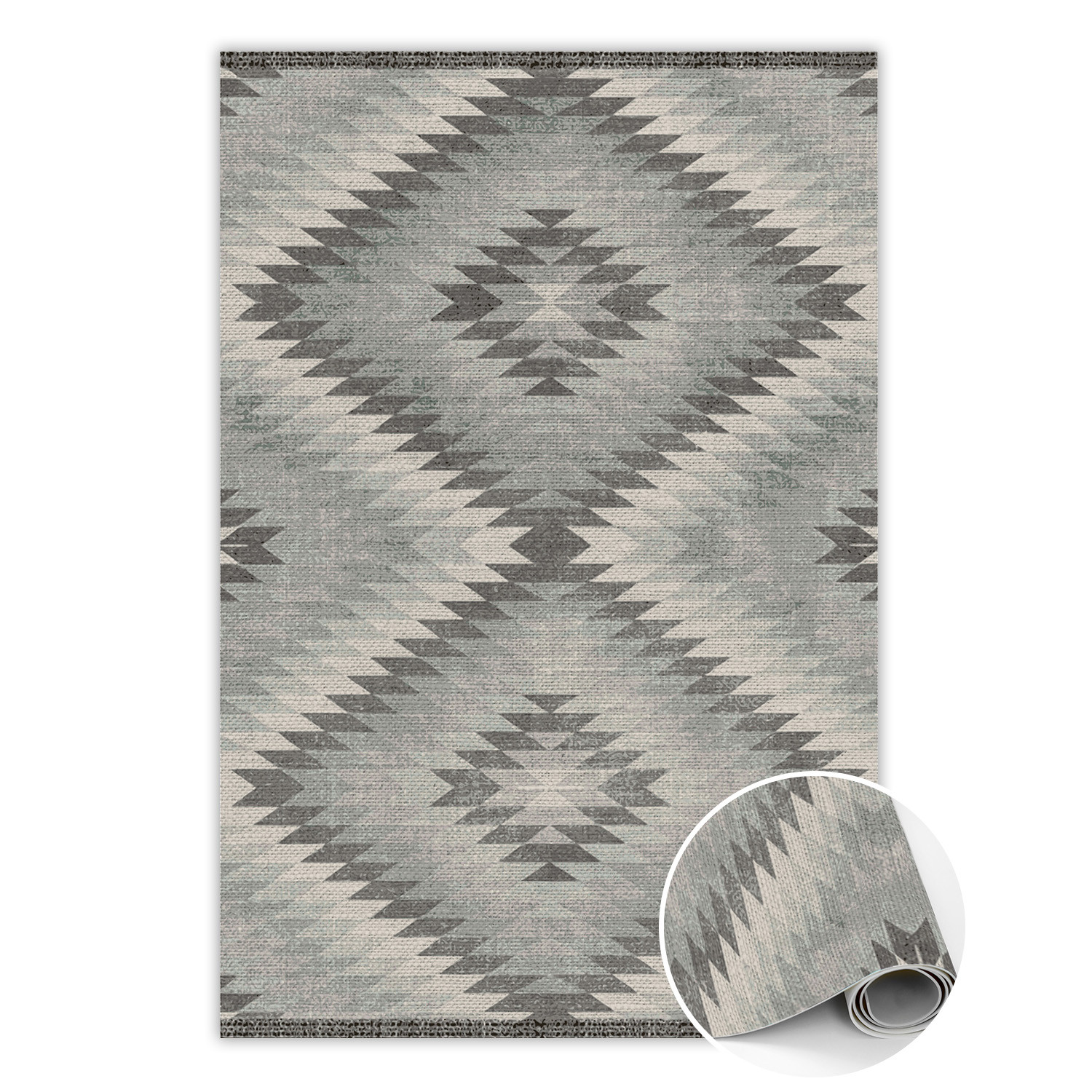 Modny winylowy dywan Turecki styl 60 x 90 cm