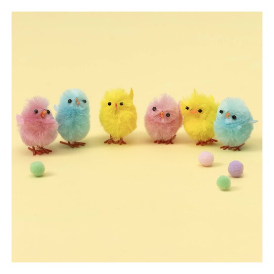 Multicolour Chicks 6 Pack