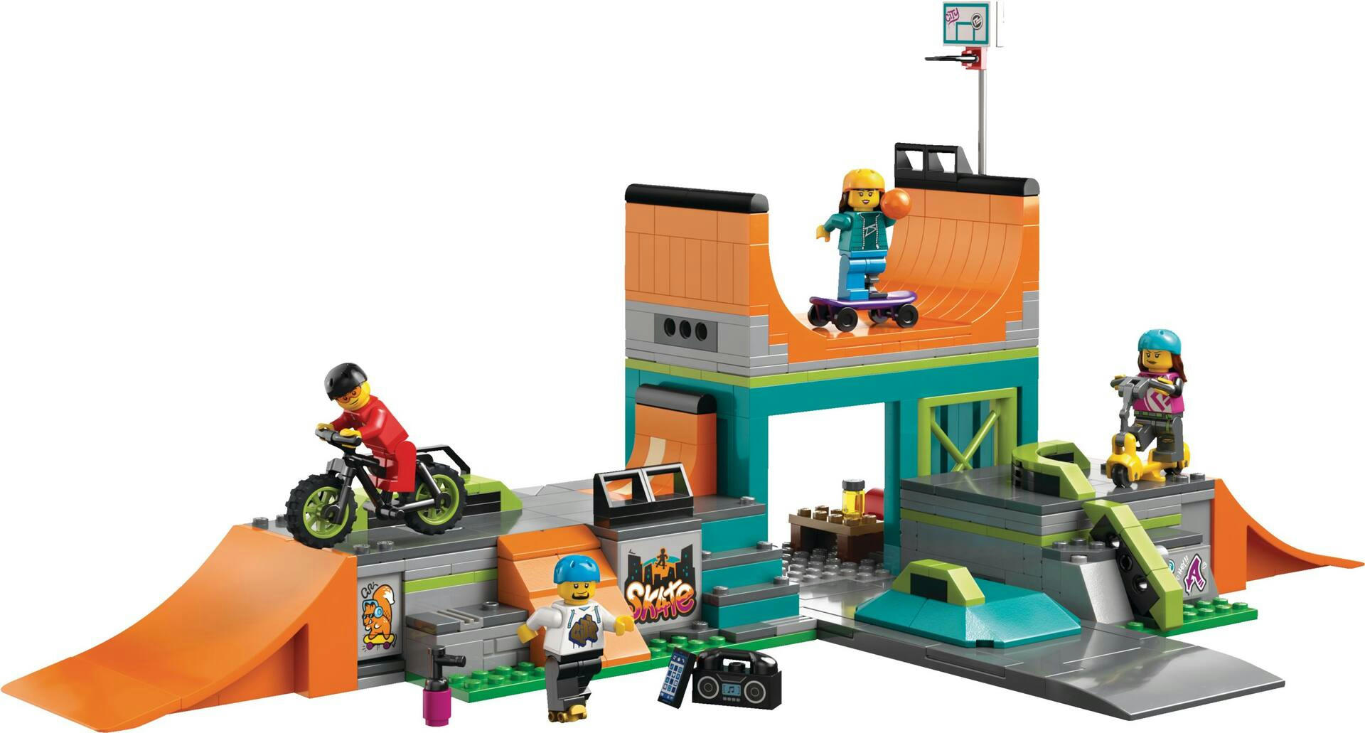 LEGO® City Street Skate Park - 60364