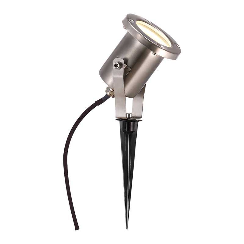 Nordlux Taurus Prikspot Buiten - Ø10cm - GU10 - IP54 - Roestvrij staal