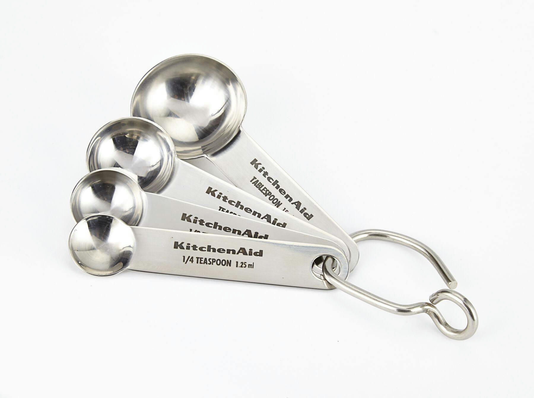 KitchenAid Stainless Steel Measuring Spoons, 4-pc