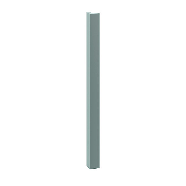 Fileur d'angle extérieur Stevia vert mat H. 71,5 cm Caraway Innovo GoodHome