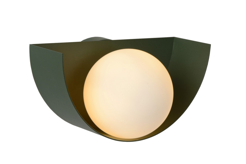 Kinkiet zielono-biały BENNI 1xG9x28W wym:8x16x8cm IP20 Lucide