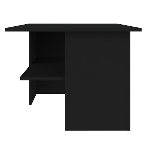 NNEVL Coffee Table Black 90x60x46.5 cm Chipboard