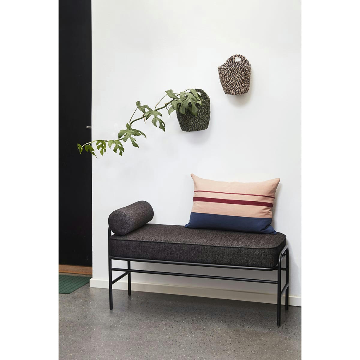 NOOK - Panier en tissé cordon de papier (x2)