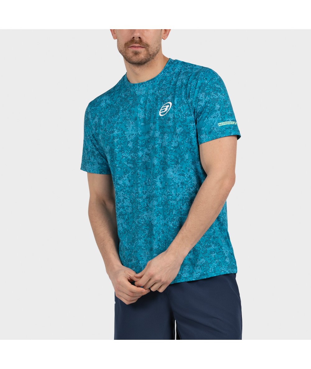 CAMISETA BULLPADEL MASAMA VERDE AZULADO