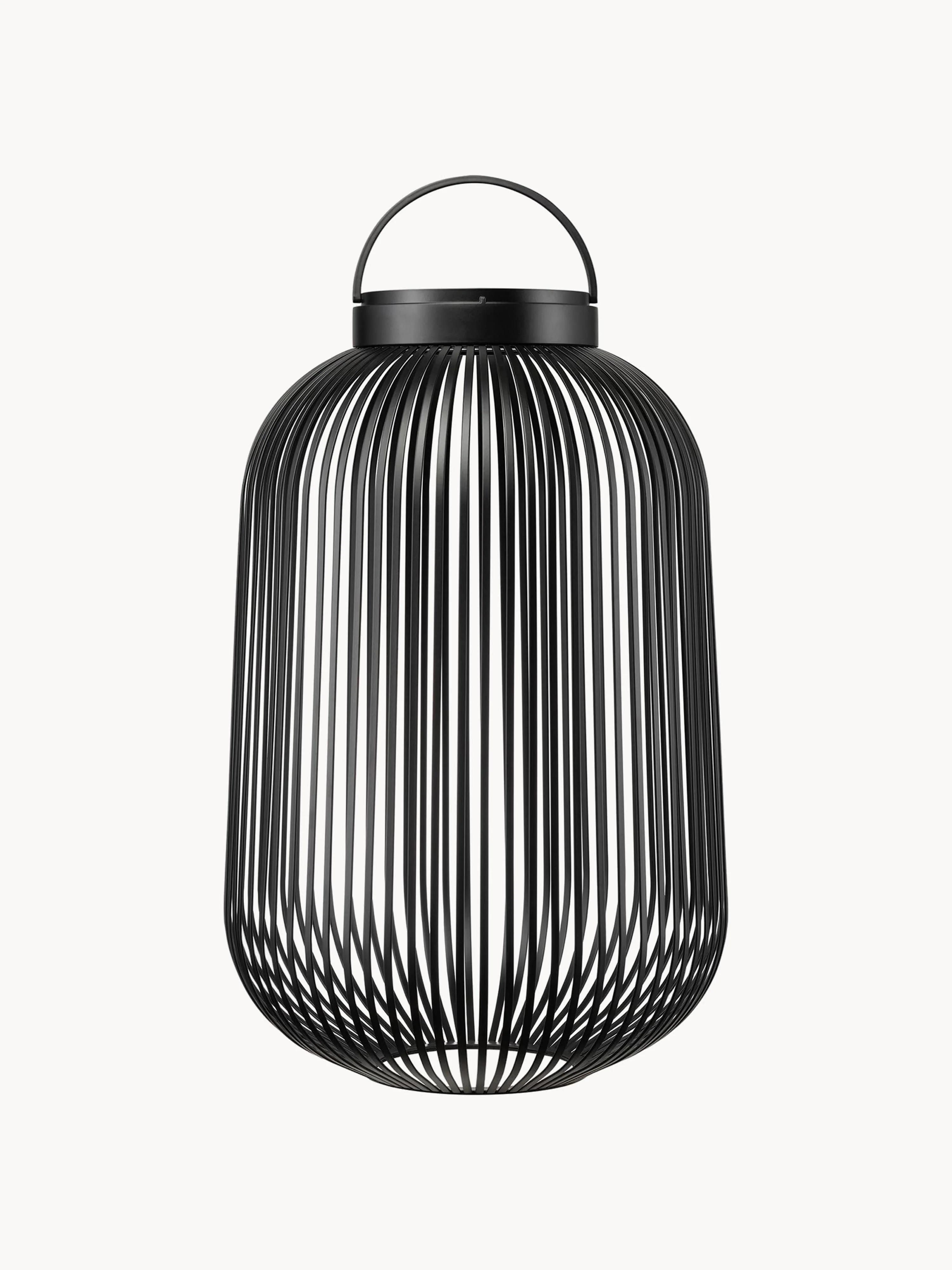 Mobile Outdoor LED-Tischlampe Lito, H 49 cm