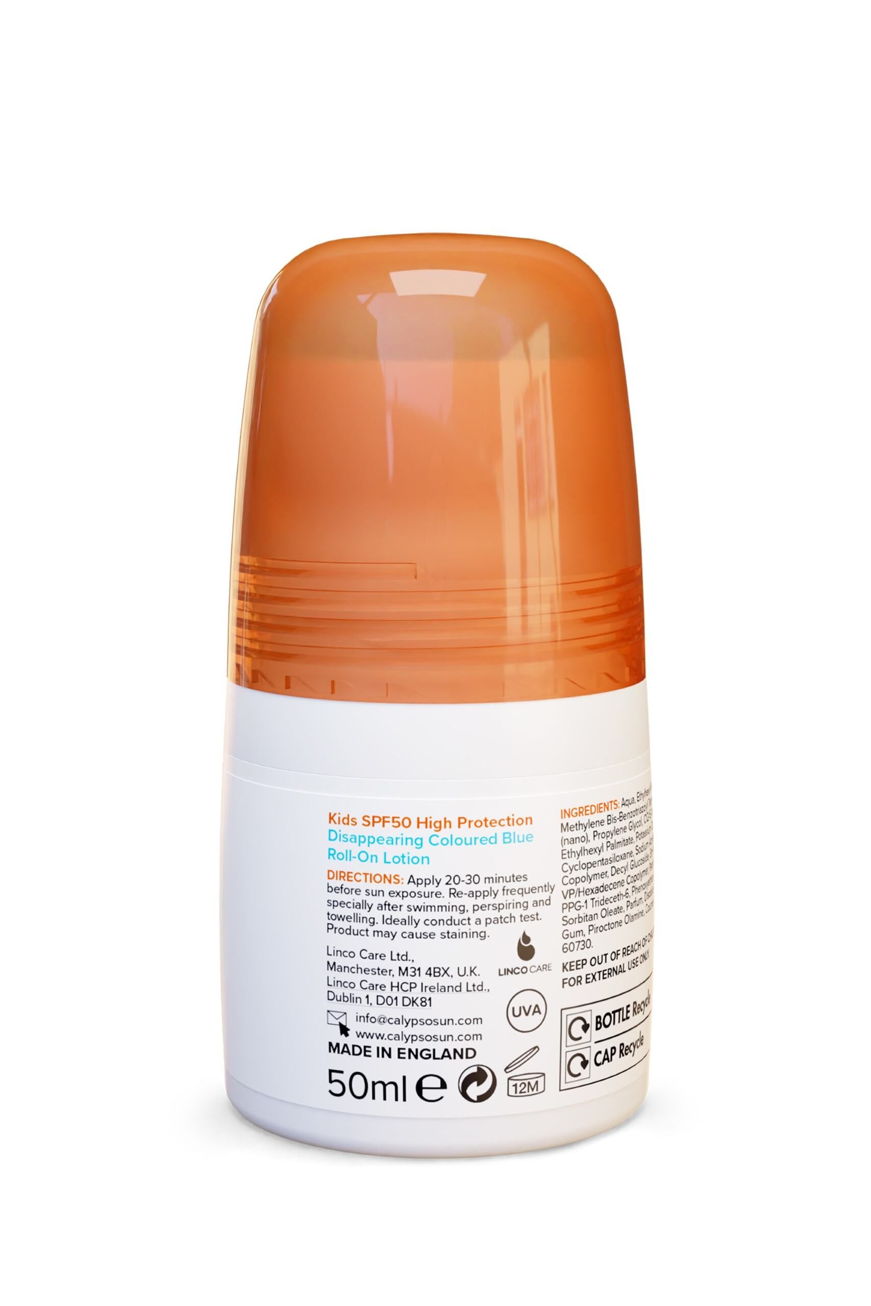 Calypso Kids Disappearing Coloured Roll-On SPF50