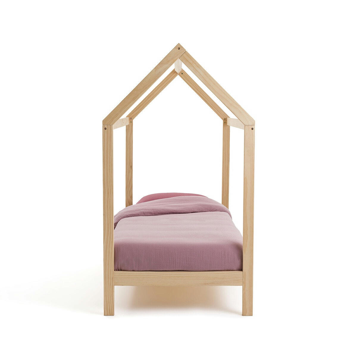 Lit cabane en pin massif, Archi