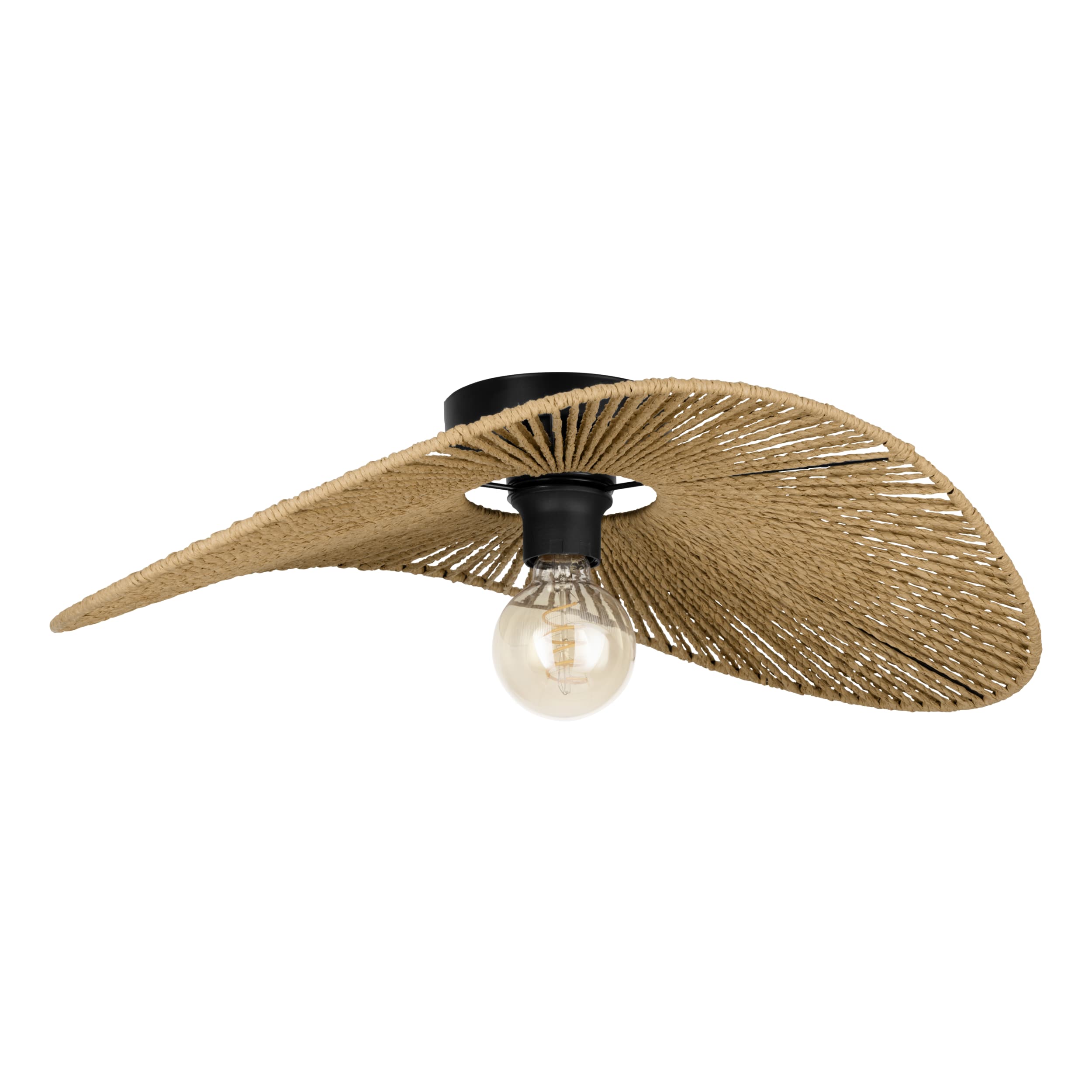 EGLO plafondlamp Siruela - e27 - 56 cm - papier - natuur