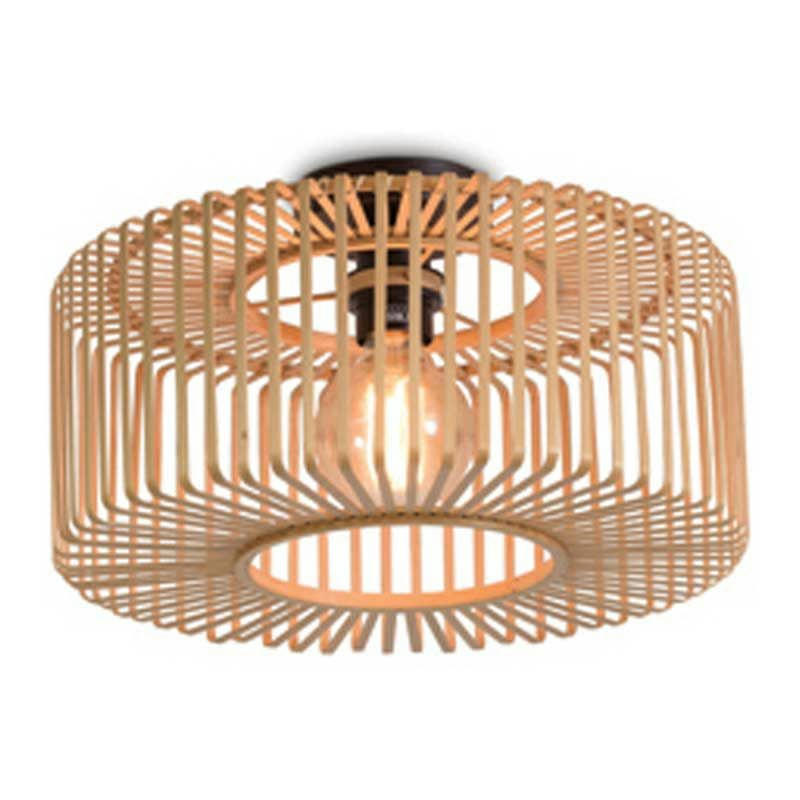 BROMO - Plafonnier en bambou naturel D40