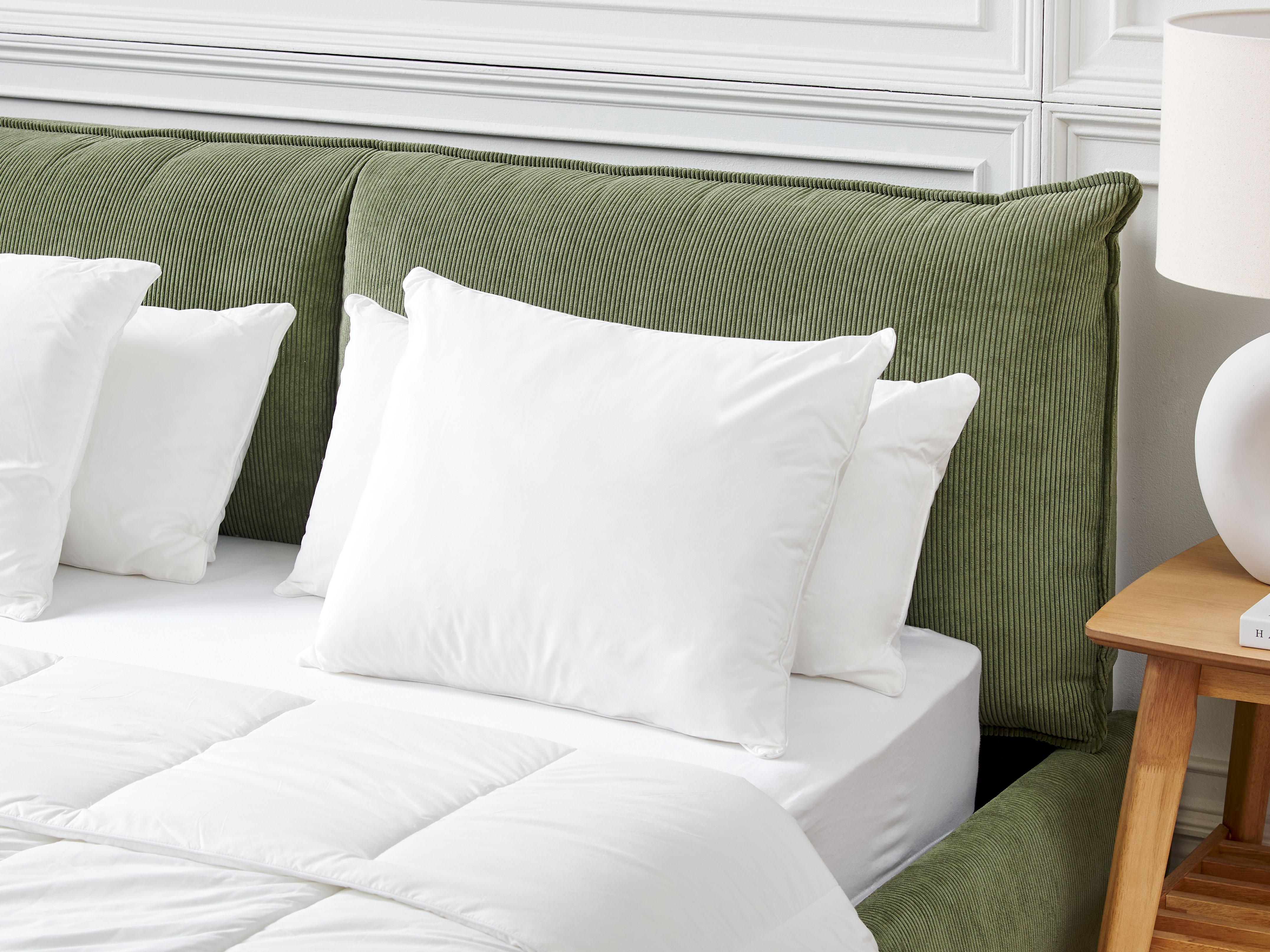 Bed Pillow TRIGLAV High Polyester 50 x 60 cm White