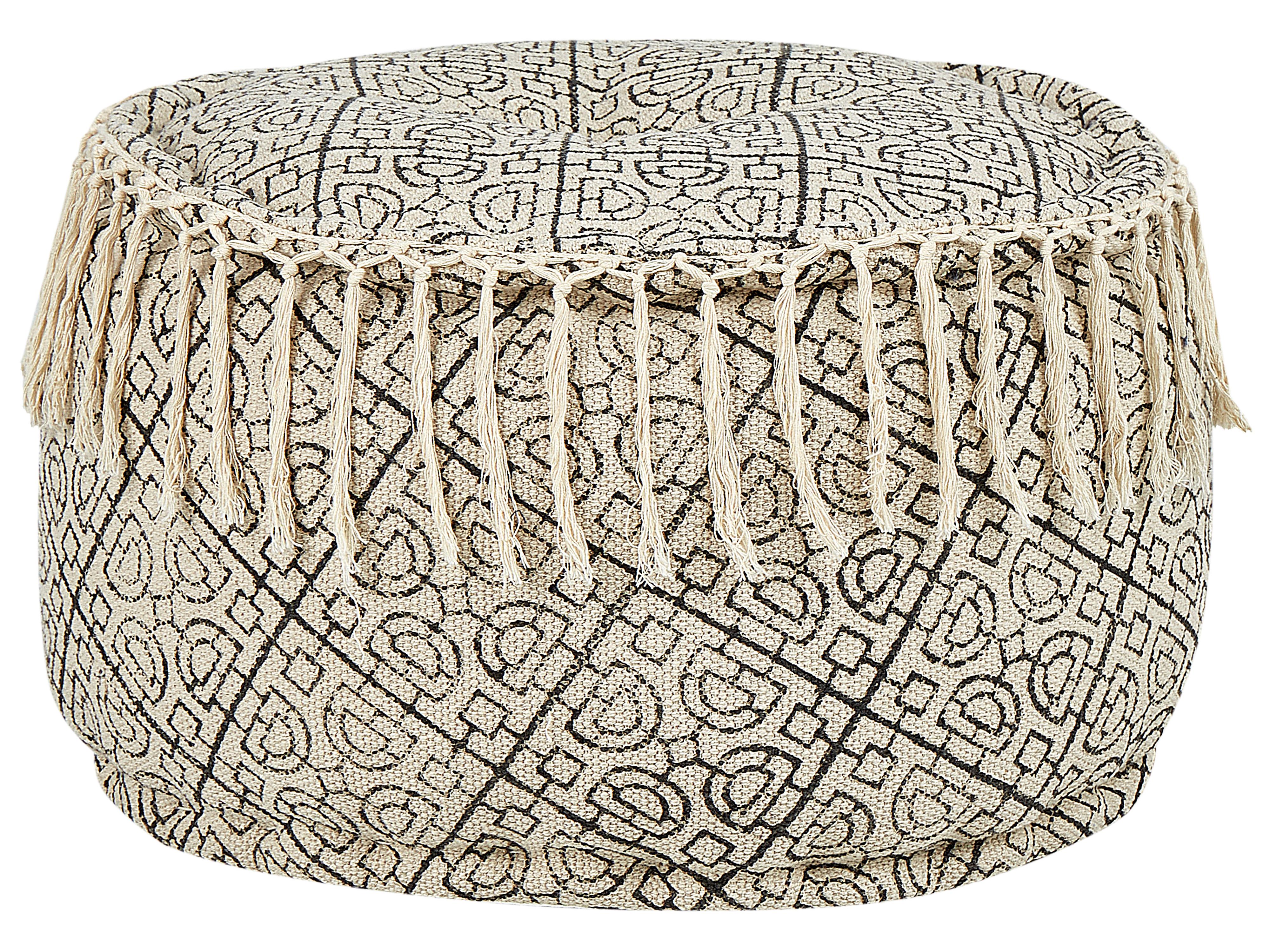 Pouffe SONATI Cotton Beige