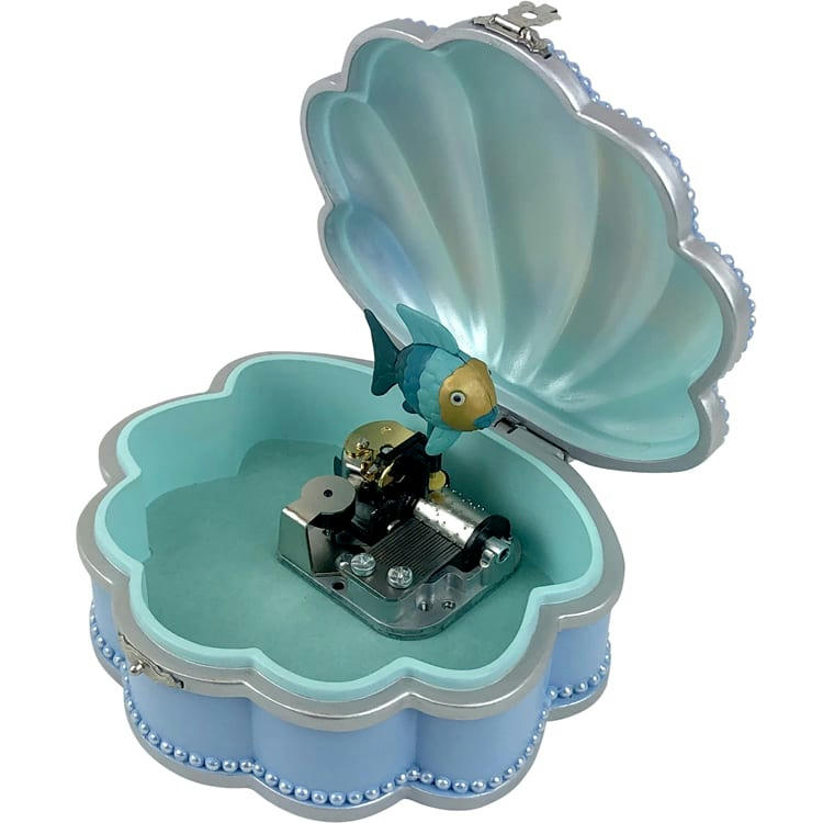 - Boite à bijoux musicale Coquillage Collector Poisson